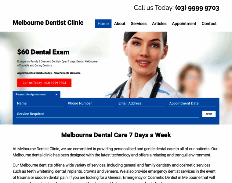 Melbourne.dentist-clinic.com thumbnail