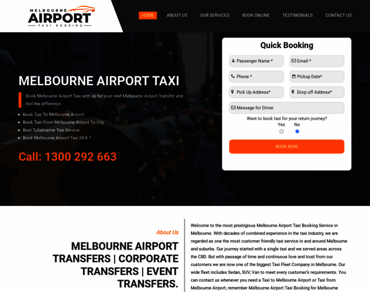 Melbourneairporttaxibooking.com.au thumbnail