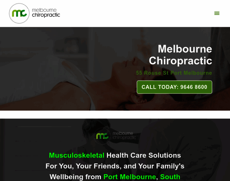 Melbournechiropractic.com thumbnail