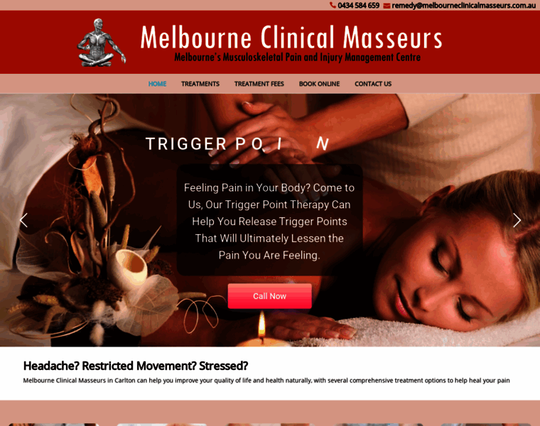 Melbourneclinicalmasseurs.com.au thumbnail