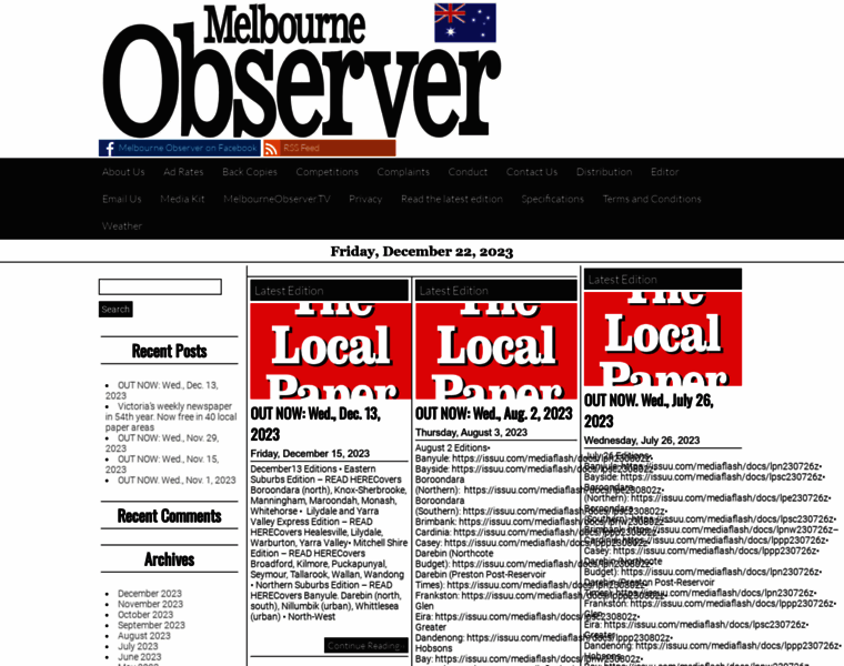 Melbourneobserver.com.au thumbnail