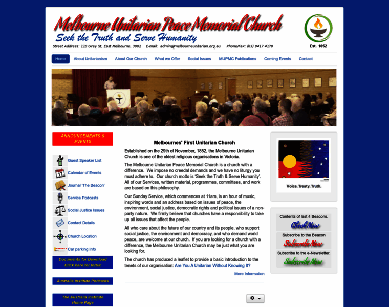 Melbourneunitarian.org.au thumbnail