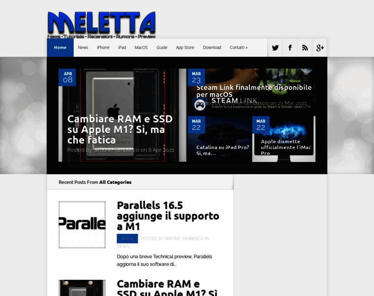Meletta.net thumbnail
