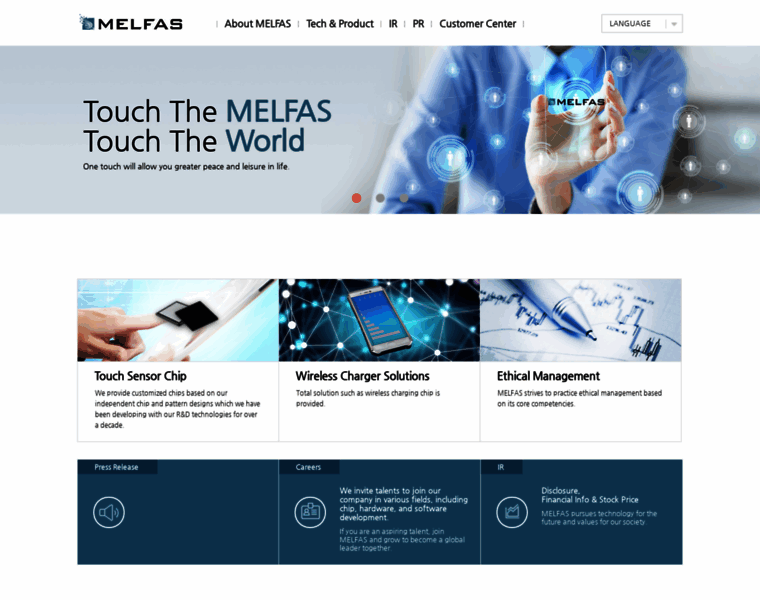 Melfas.com thumbnail