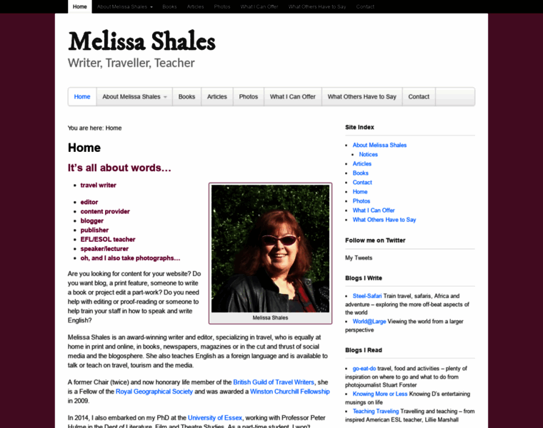 Melissashales.co.uk thumbnail