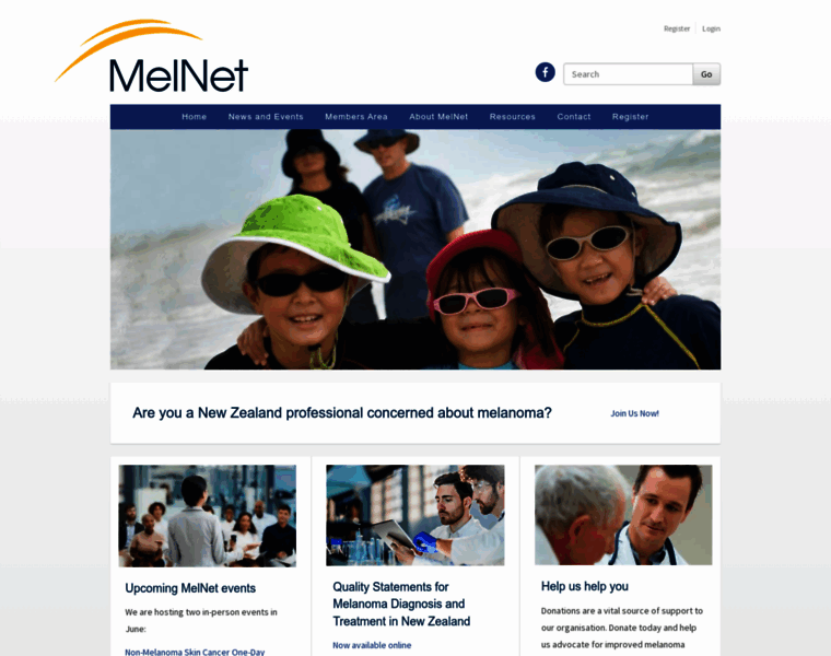 Melnet.org.nz thumbnail