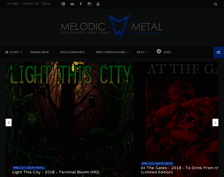 Melodicmetal.site thumbnail