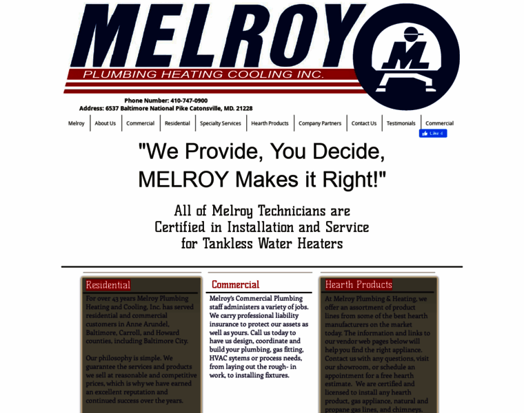 Melroys.com thumbnail