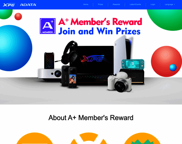Member-reward.adata.com thumbnail