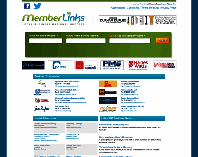 Memberlinks.co.uk thumbnail Memberlinks.co.uk thumbnail