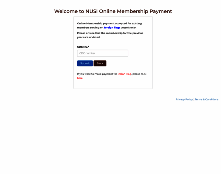 Membership.nusi.org.in thumbnail