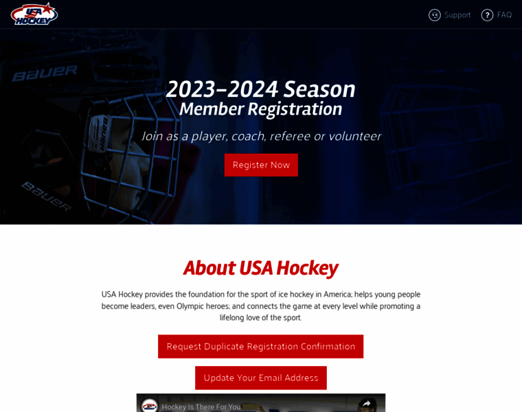 Membership.usahockey.com thumbnail