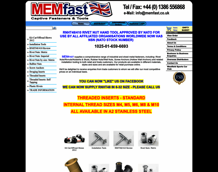 Memfast.co.uk thumbnail