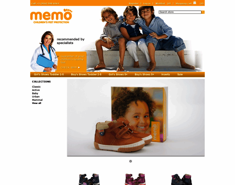 Memo-shoes.com thumbnail