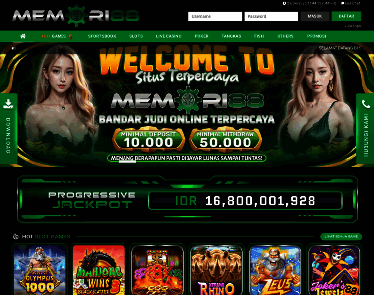 Memori88spin.com thumbnail