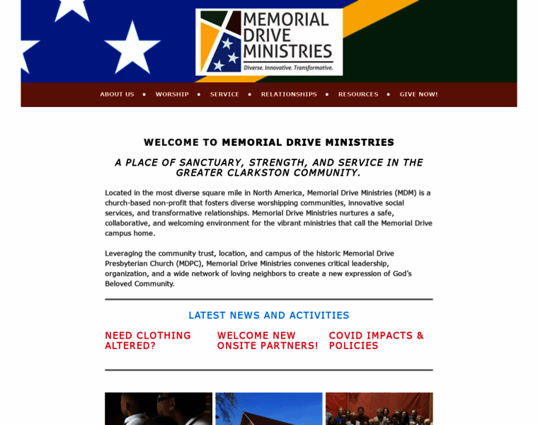 Memorialdriveministries.org thumbnail