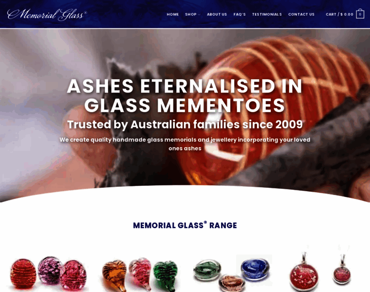 Memorialglass.com.au thumbnail