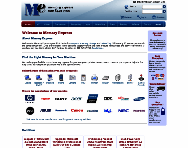 Memory-express.co.uk thumbnail Memory-express.co.uk thumbnail