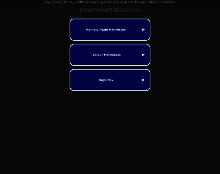Memory-mattress.co.uk thumbnail