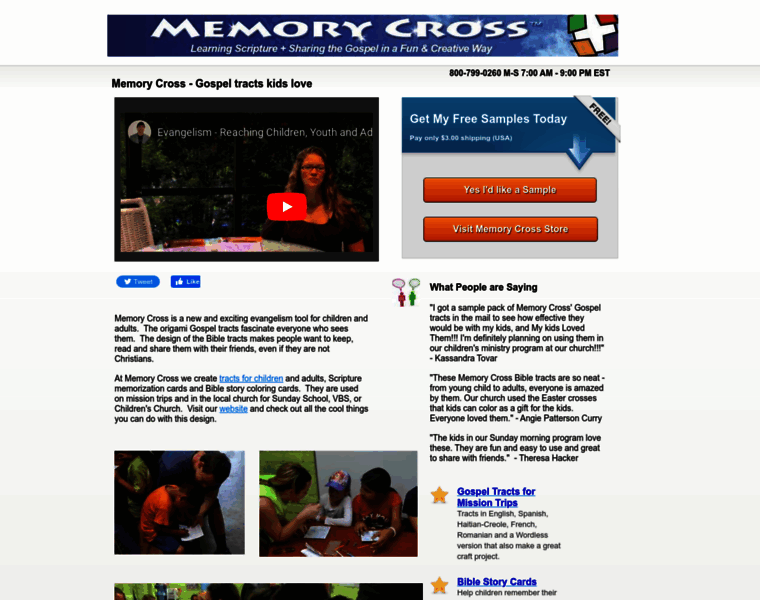 Memorycross.com thumbnail