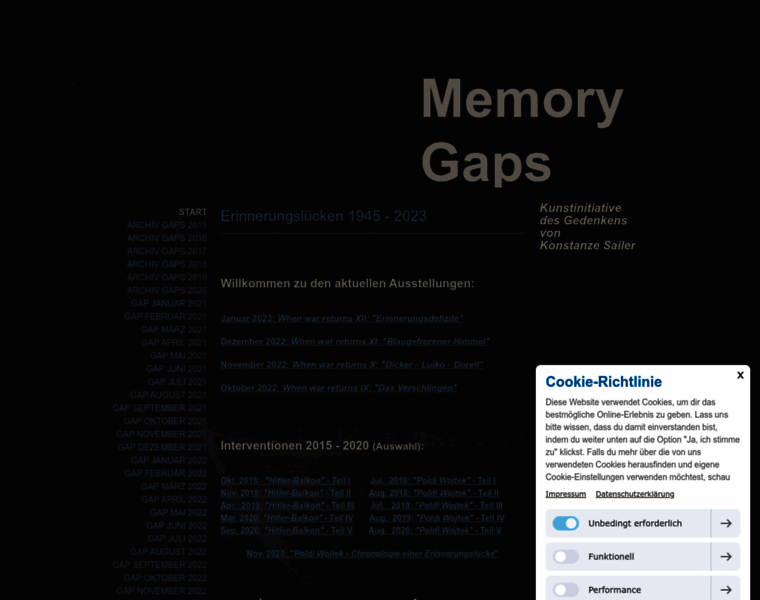 Memorygaps.eu thumbnail