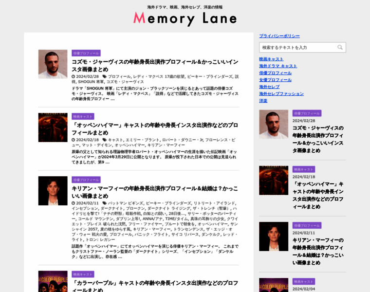 Memorylane-media.com thumbnail