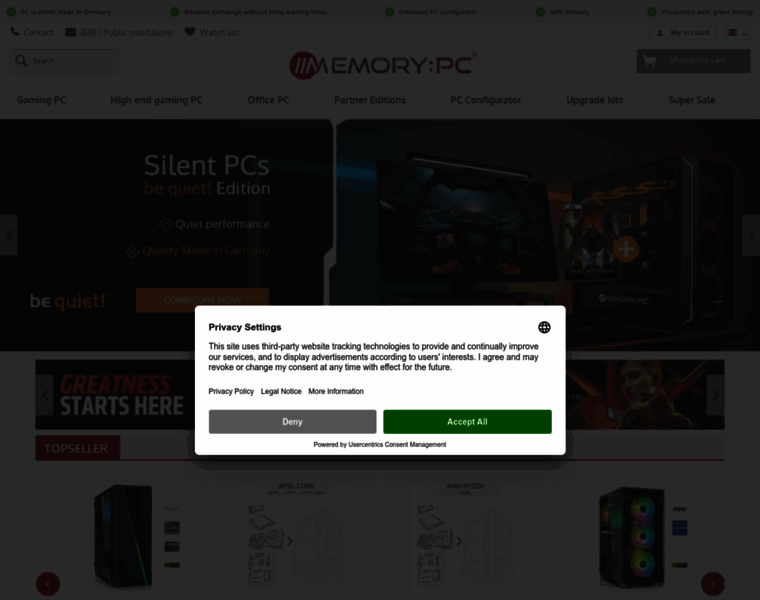 Memorypc.eu thumbnail Memorypc.eu thumbnail