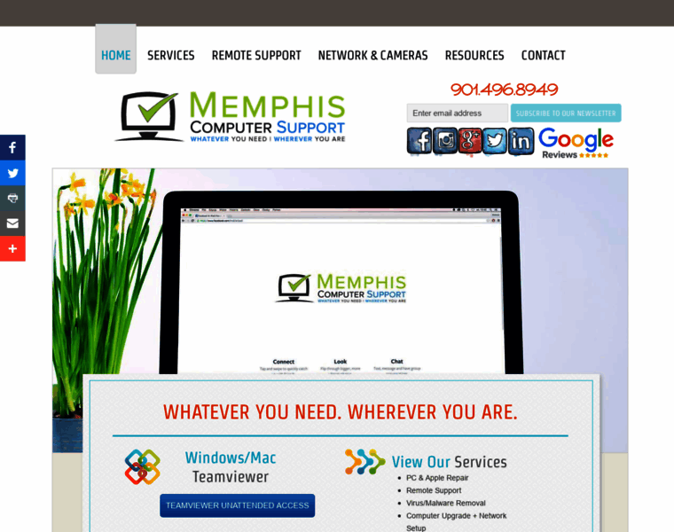 Memphiscomputersupport.com thumbnail