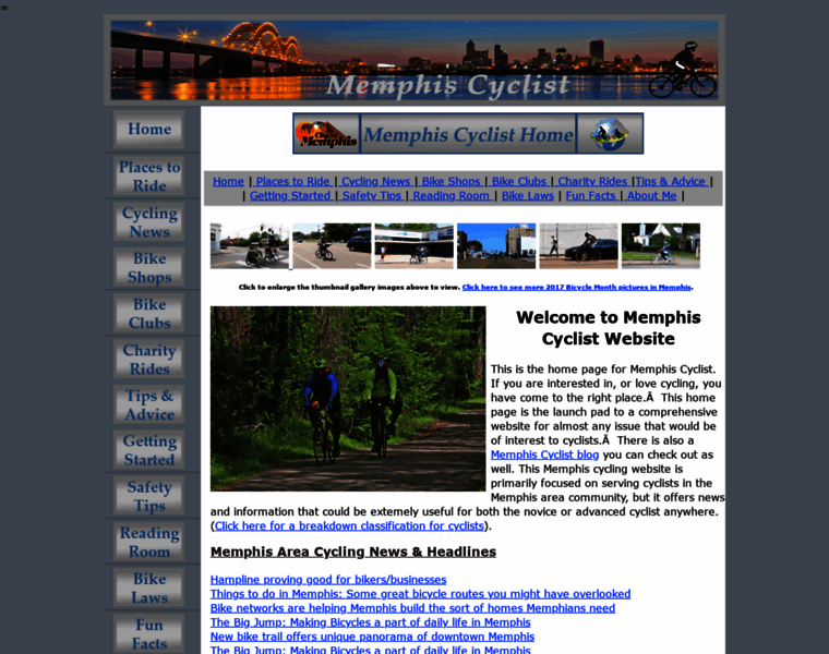 Memphiscyclist.com thumbnail