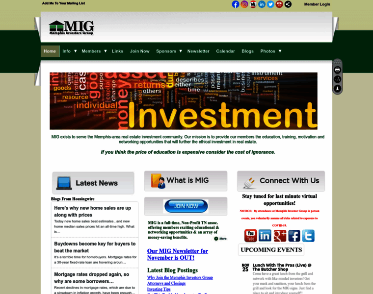 Memphisinvestorsgroup.com thumbnail