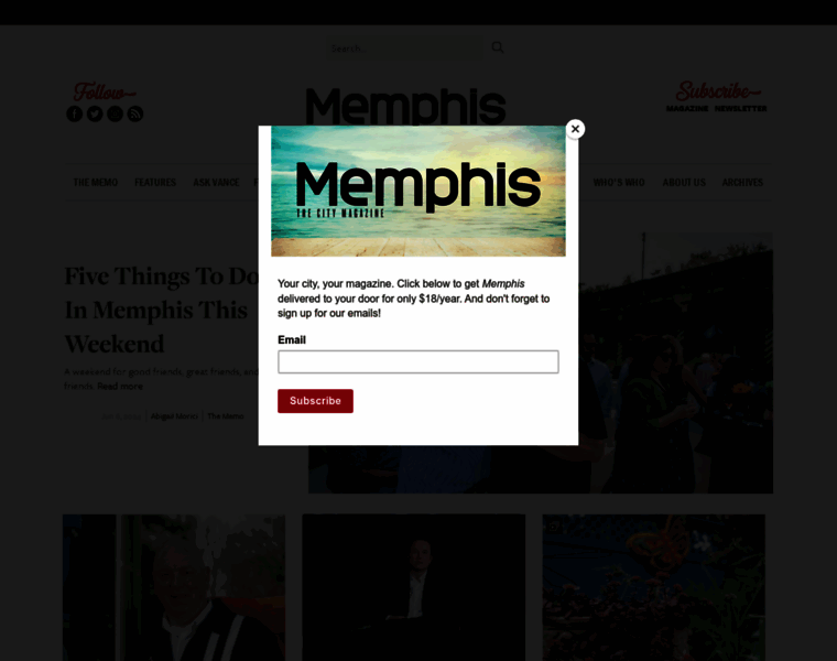 Memphismagazine.com thumbnail