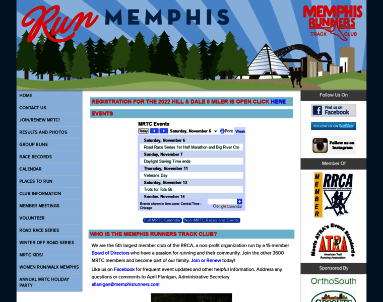 Memphisrunners.com thumbnail