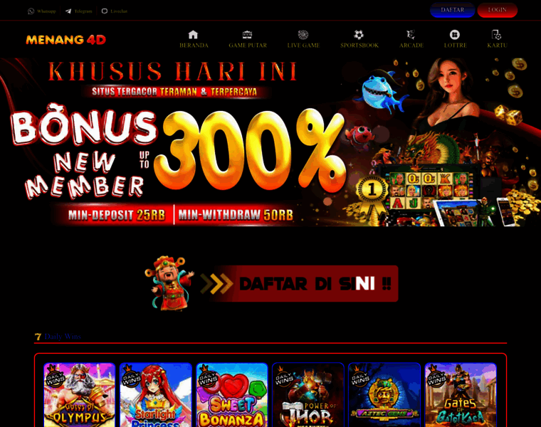 Menang4dlogin.co thumbnail