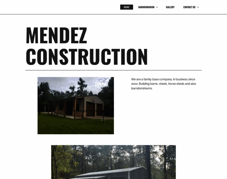 Mendezconstruction.net thumbnail