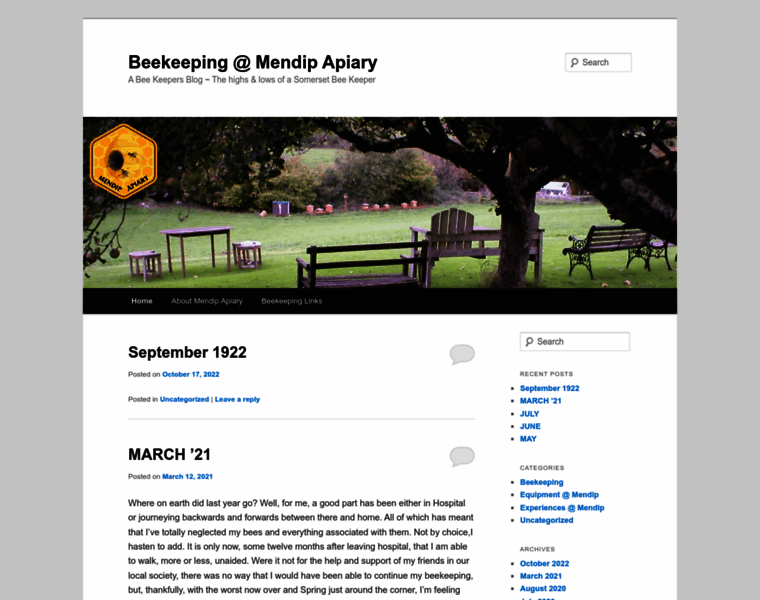 Mendip-apiary.co.uk thumbnail