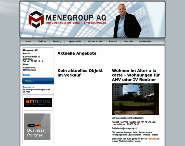 Menegroup.ch thumbnail