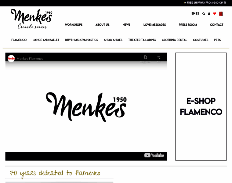 Menkesflamenco.com thumbnail