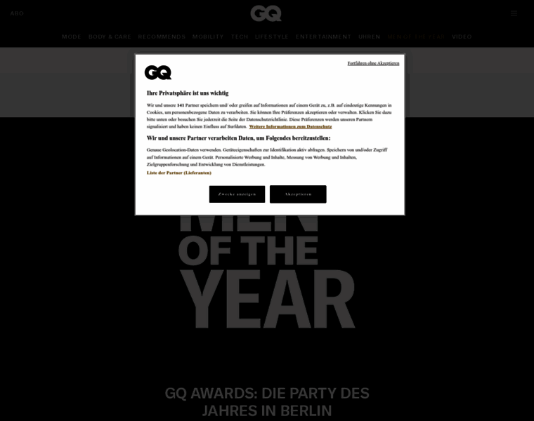 Menoftheyear.de thumbnail