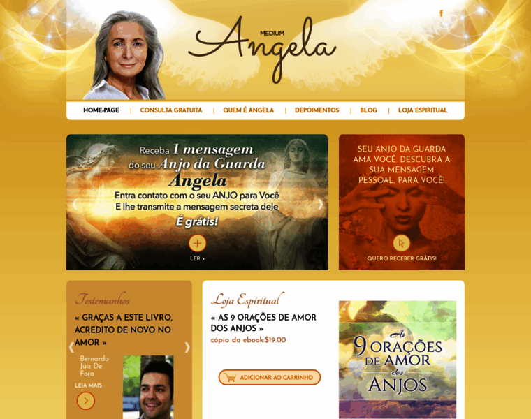 Mensageira-dos-anjos.com thumbnail