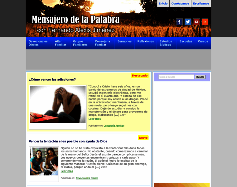 Mensajerodelapalabra.com thumbnail