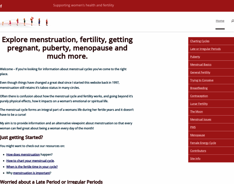 Menstruation.com.au thumbnail