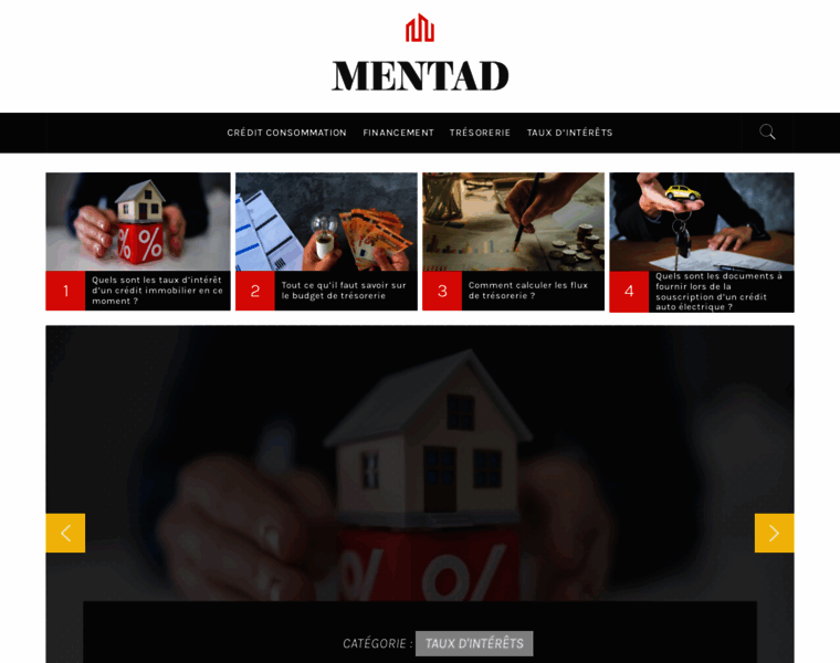 Mentad.com thumbnail