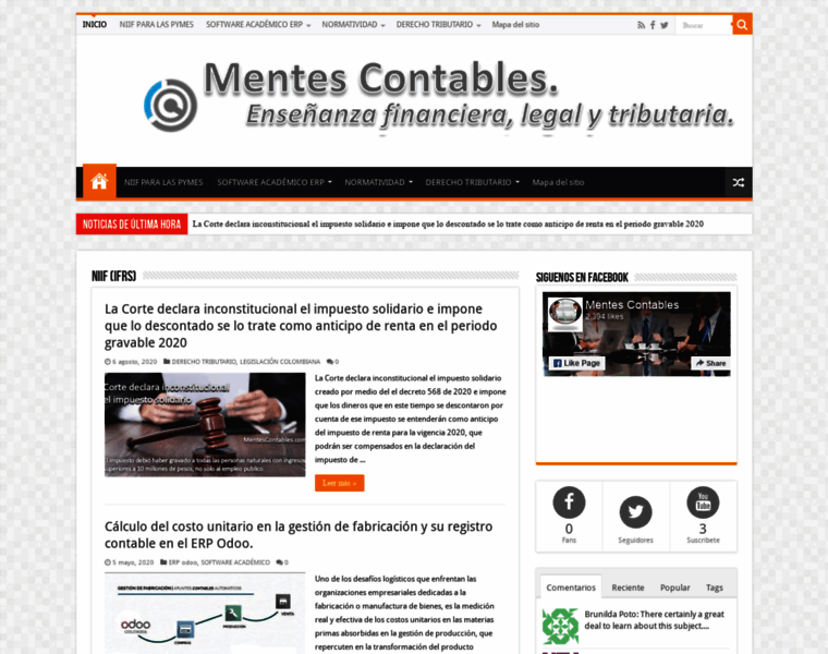 Mentescontables.com thumbnail