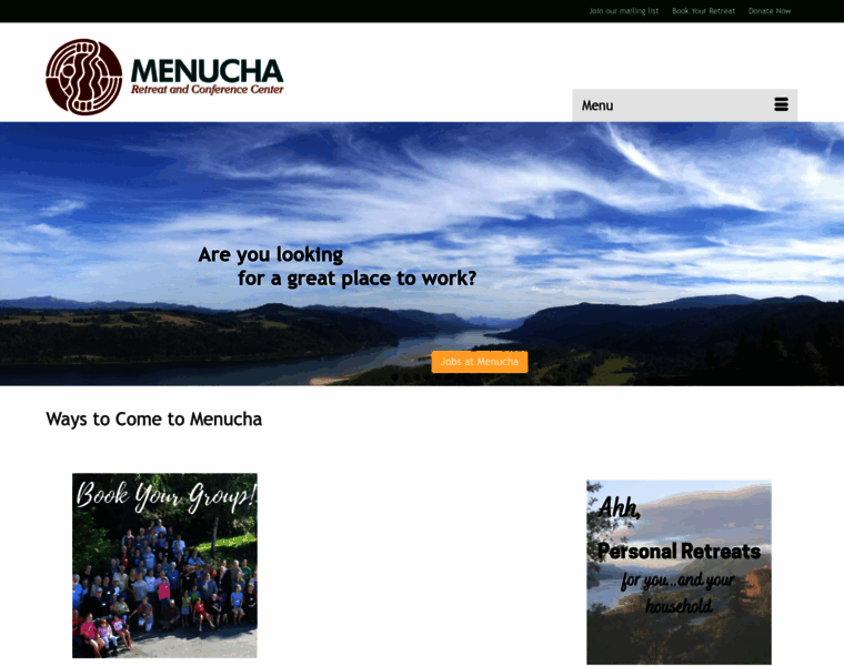 Menucha.org thumbnail