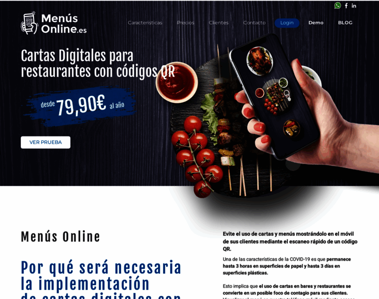 Menusonline.es thumbnail