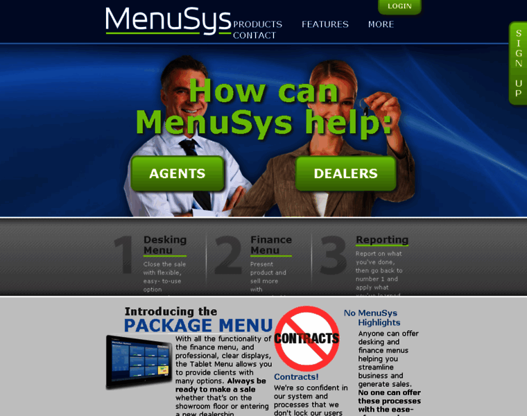 Menusys.com thumbnail