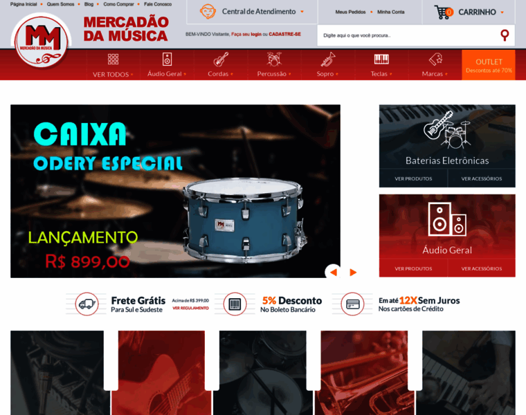 Mercadaodamusica.com.br thumbnail