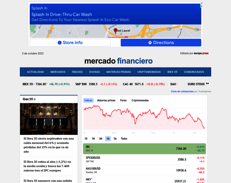 Mercadofinanciero.com thumbnail