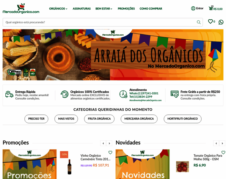 Mercadoorganico.com thumbnail