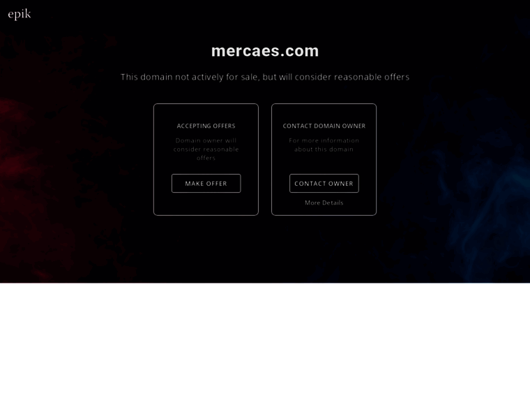 Mercaes.com thumbnail